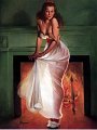 Elvgren, Sheer Delight, 1953